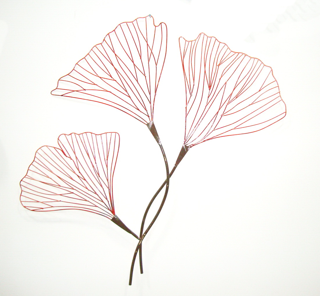 Metal Wal Art Decor - Leaves 