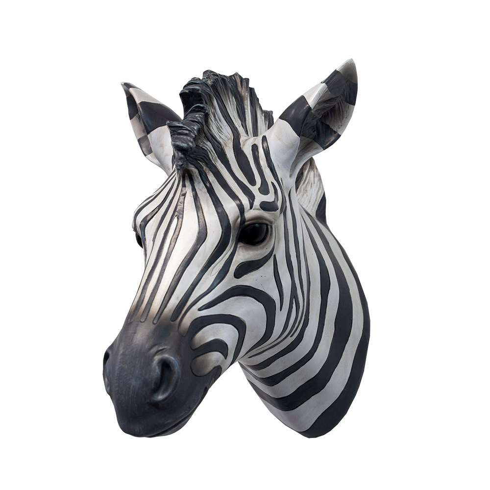 Zebra Wall Plaque