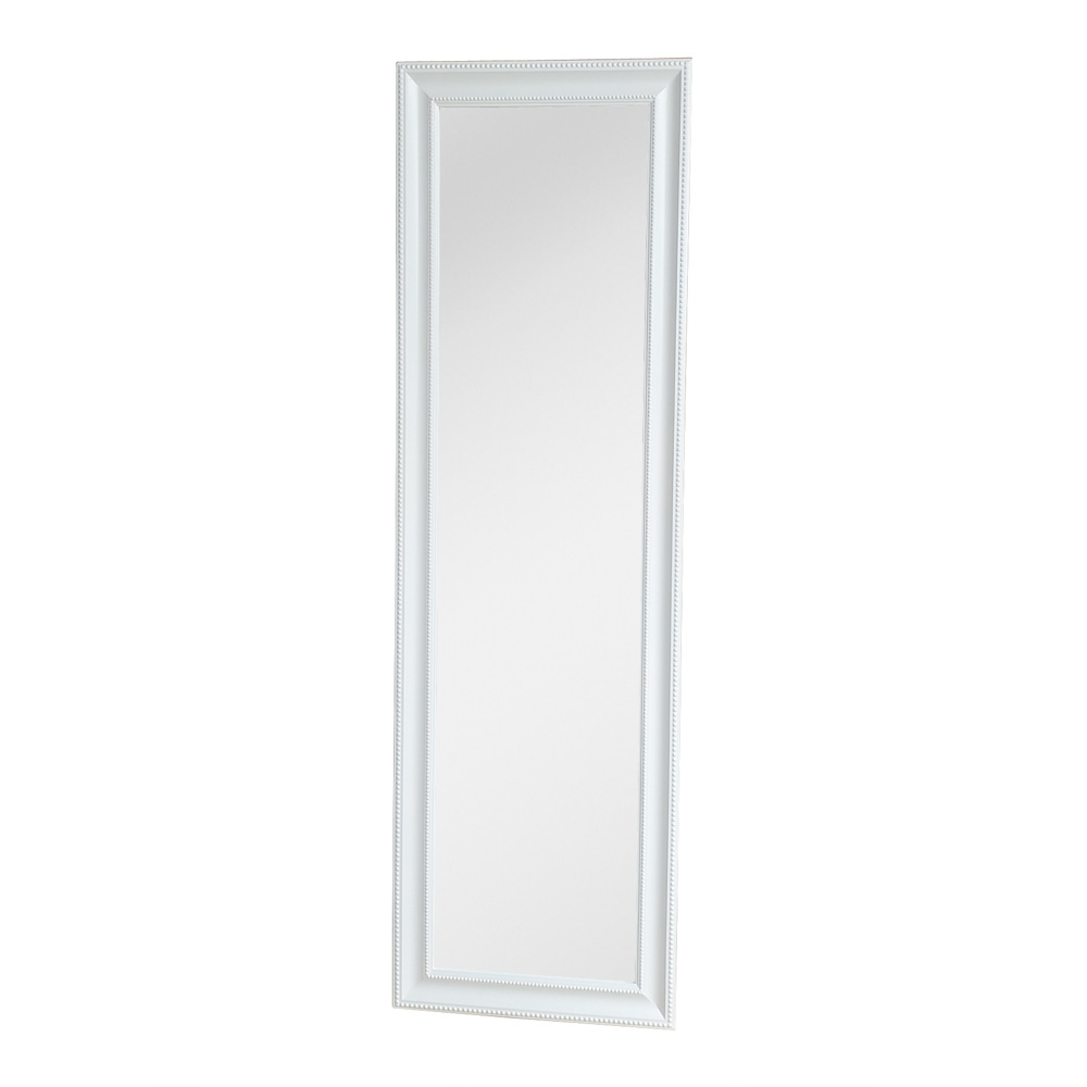 Free standing mirror - Low Sheen White