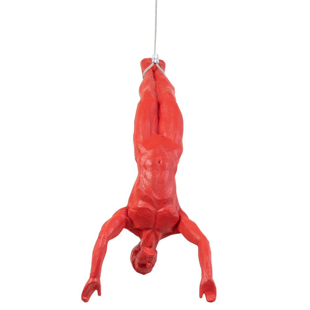 Diving Hanging Man (Red)