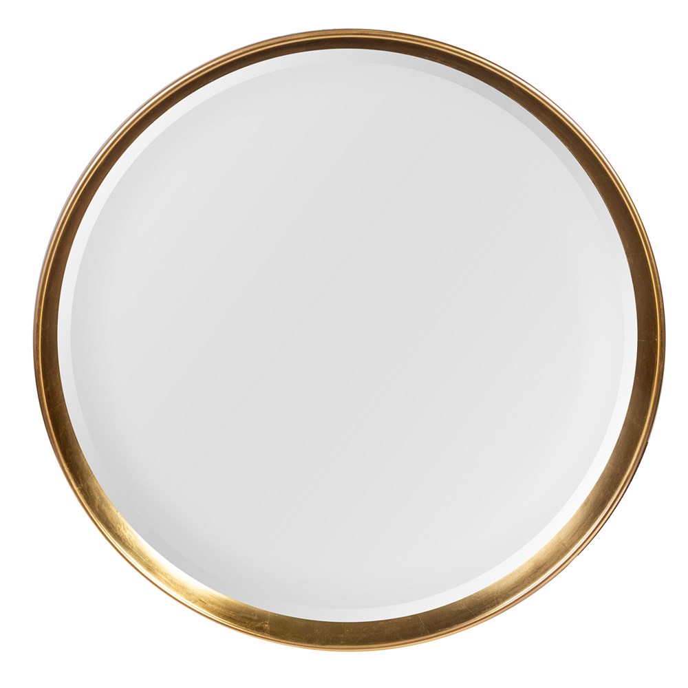 ROUND GOLD LIP MIRROR   