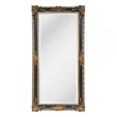Large wall mirror - Gold with black