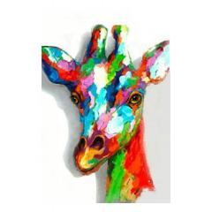 Giraffe Head Rainbow